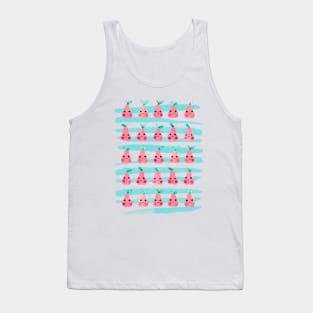 Cute Pink Pears - Sweet Happy Fruits Tank Top